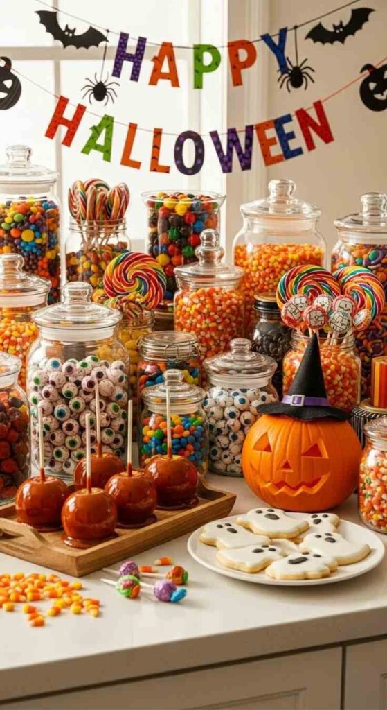 Halloween Candy Buffet Station
