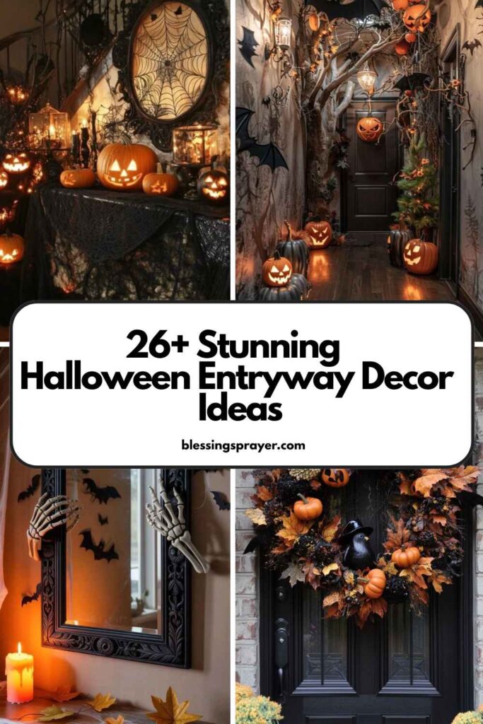 Halloween Entryway Decor Ideas