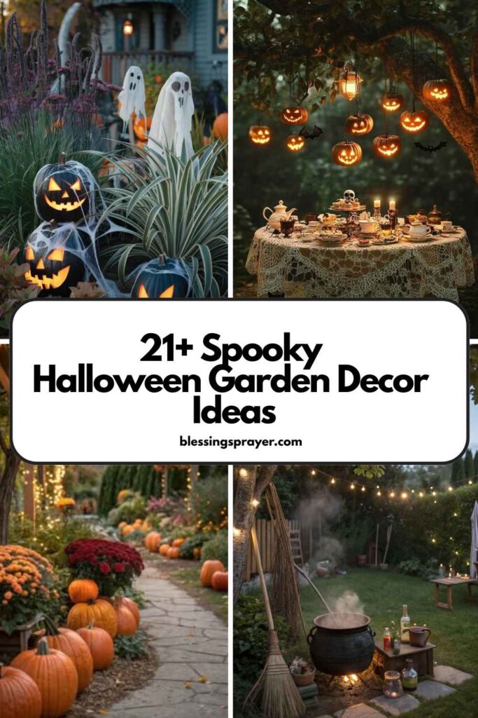 Halloween Garden Decor Ideas