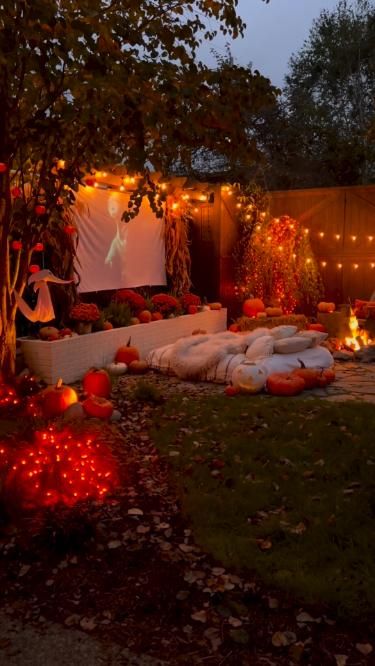 Halloween Movie Night Under the Stars