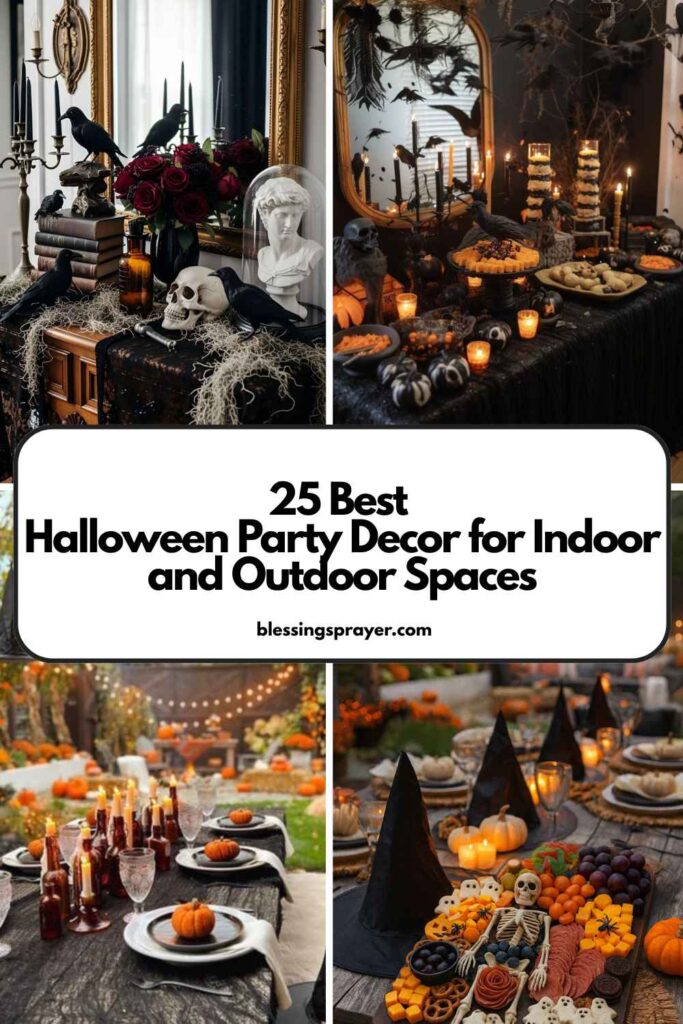 Halloween Party Decor for Indoor and Outdoor Spaces