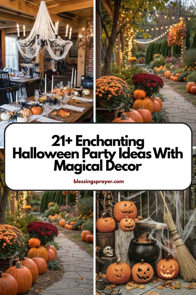 Halloween Party Ideas With Magical Decor