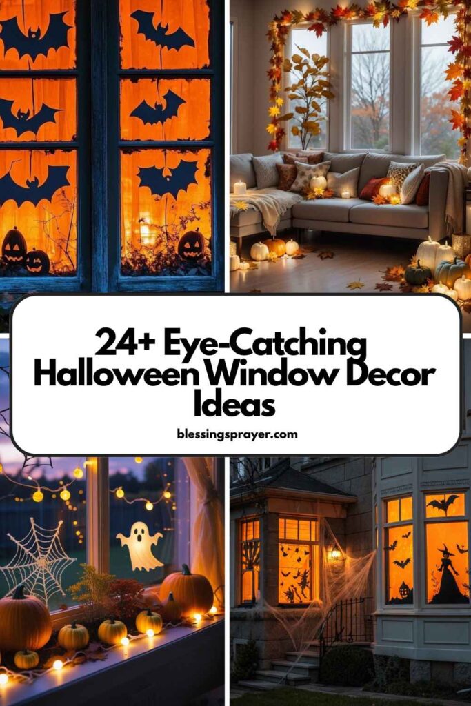Halloween Window Decor Ideas