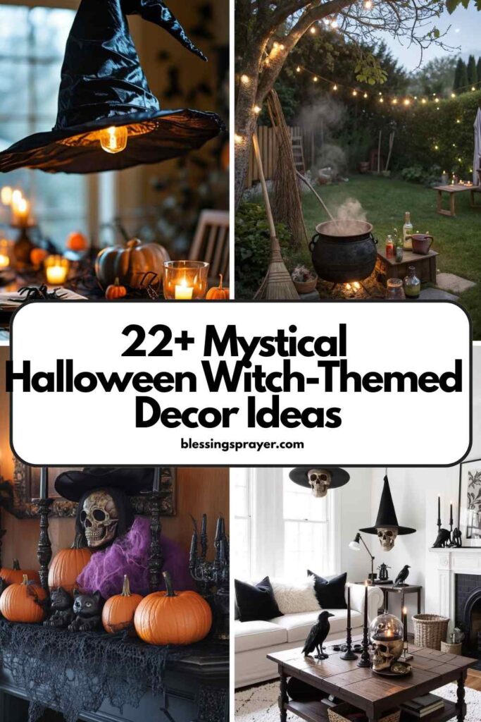 Halloween Witch-Themed Decor Ideas