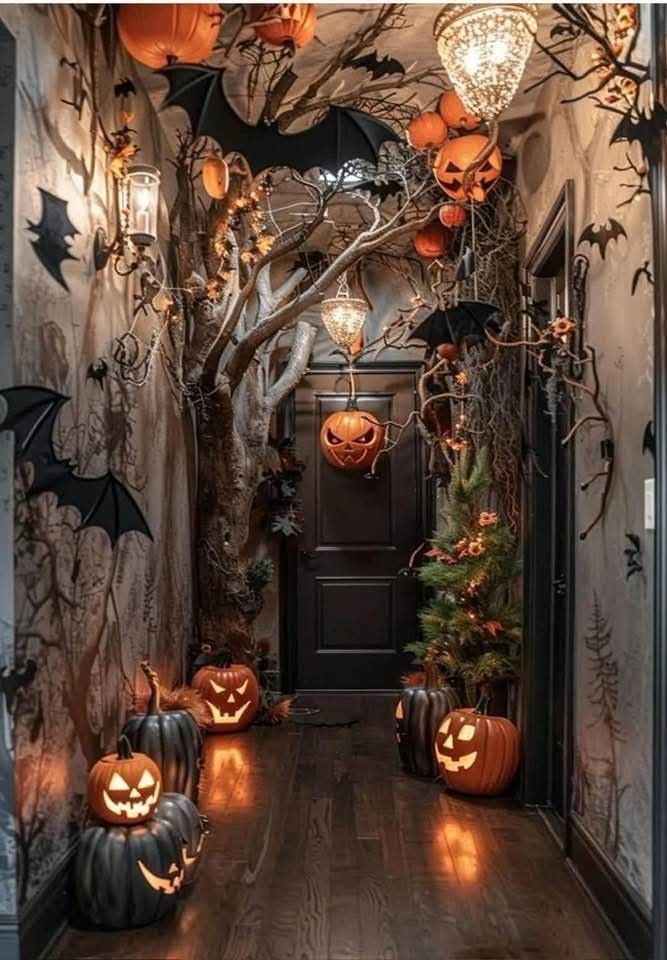 Haunted Hallway Entrance