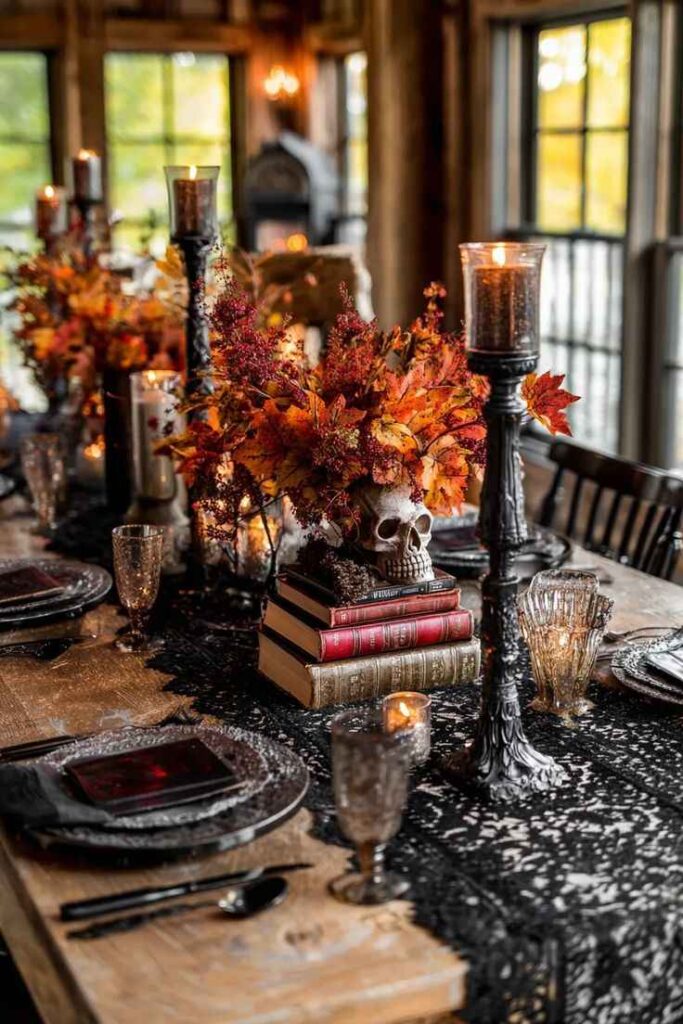 Luxe Halloween Tablescape Party