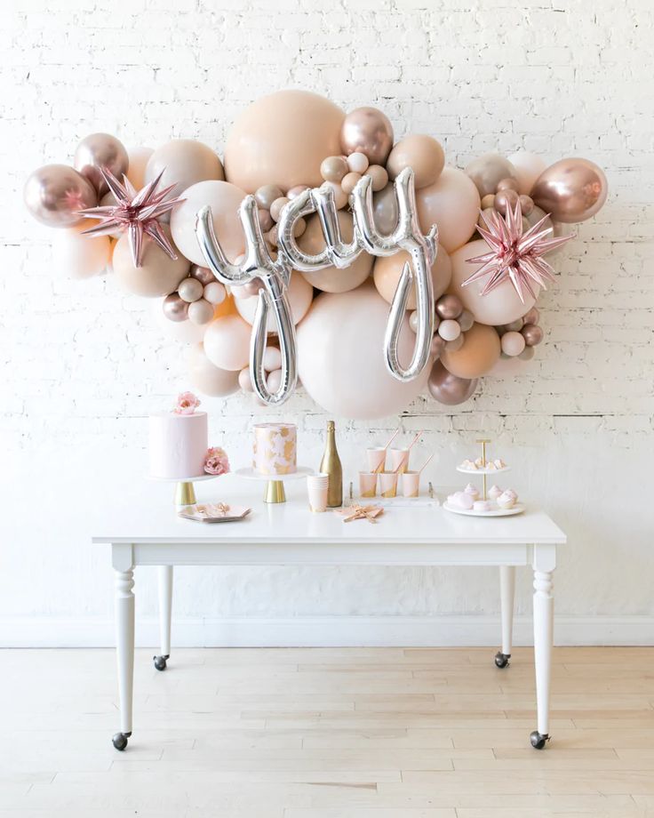 Neutral Balloon Backdrop
