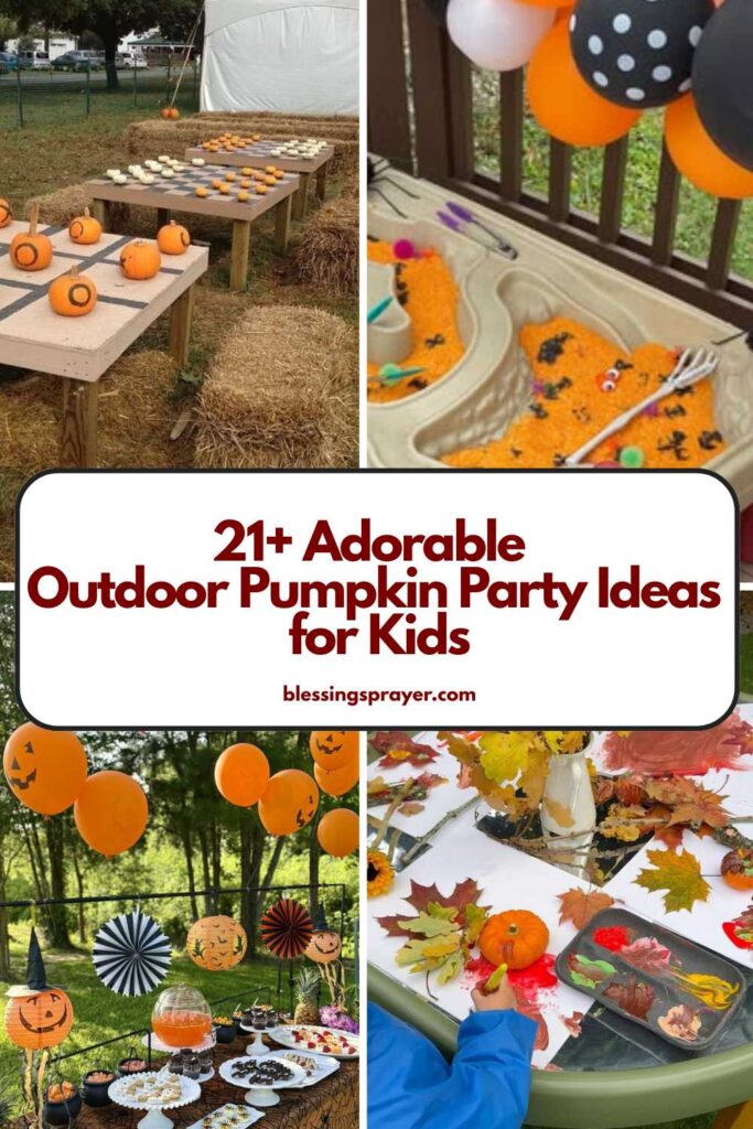 Outdoor Pumpkin Party Ideas for Kids