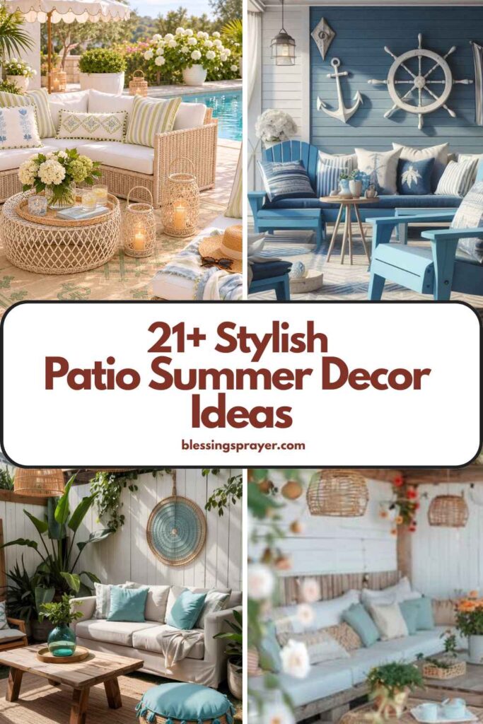 Patio Summer Decor Ideas