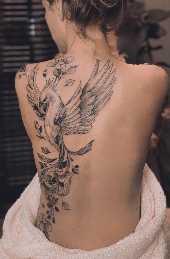 Phoenix Rising Tattoo