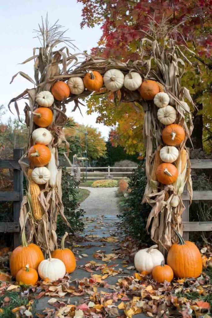 Pumpkin Archway Entrance