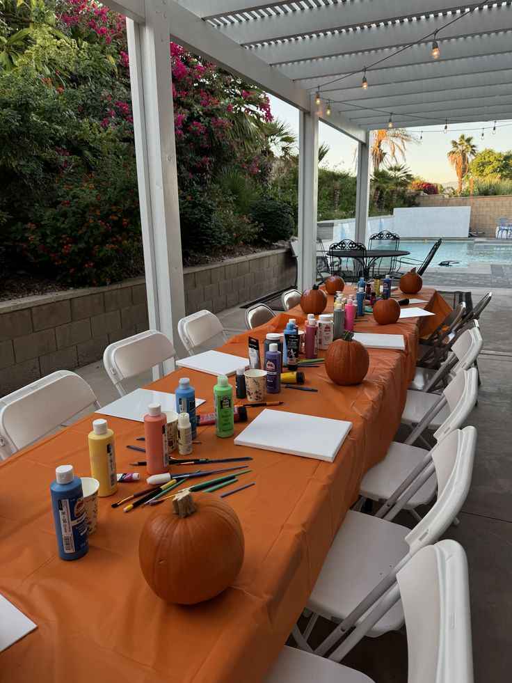 Pumpkin Decorating Party