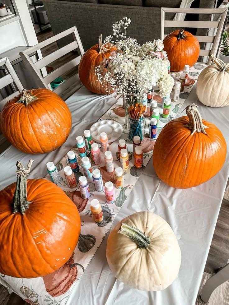 Pumpkin Painting Pavilion