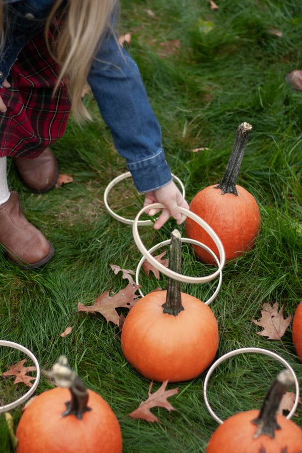 Pumpkin Ring Toss Station