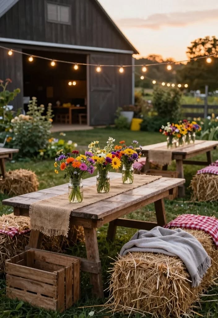 Rustic Barn Birthday Party