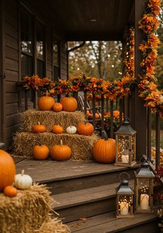 Rustic Pumpkin Patch Entrance