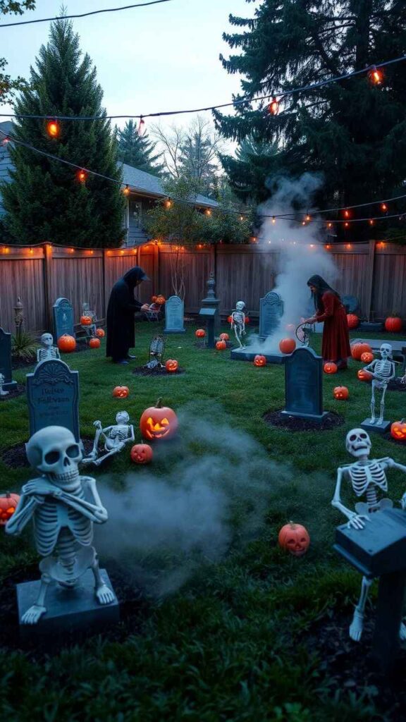 Skeleton Garden Party