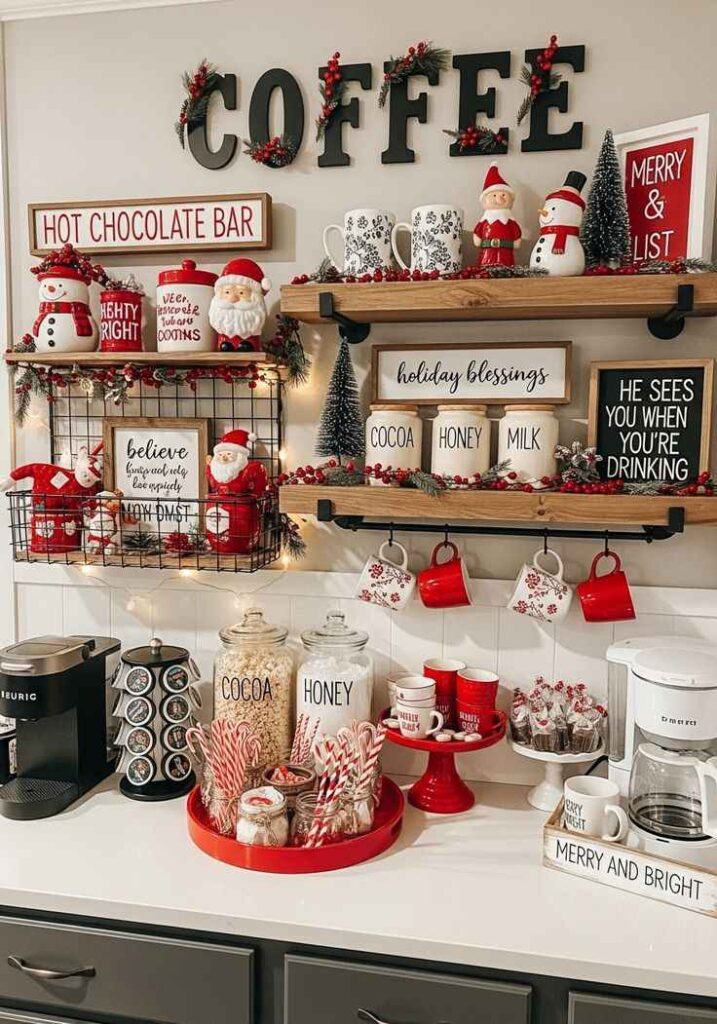 Spooky Coffee Station