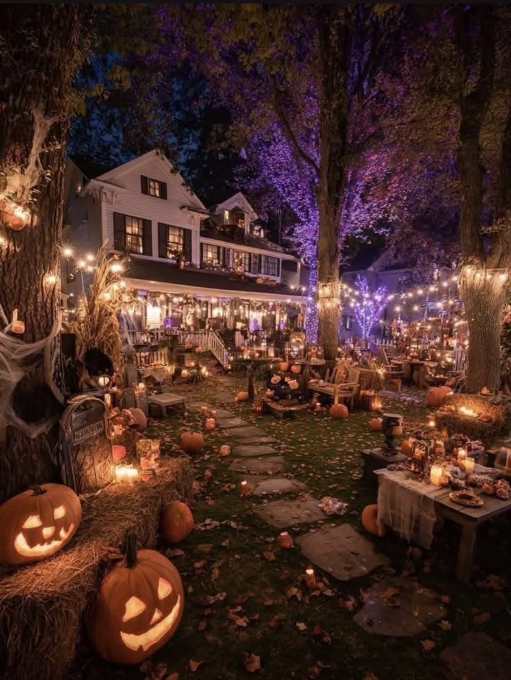 Starry Night Halloween Gathering