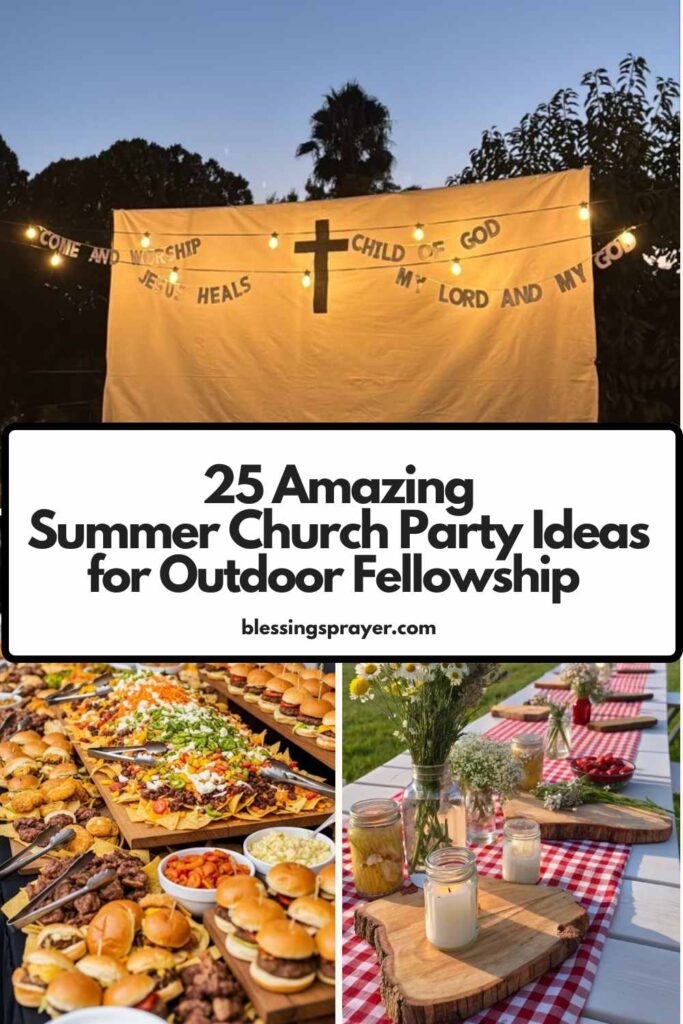 Summer Church Party Ideas for Outdoor Fellowship