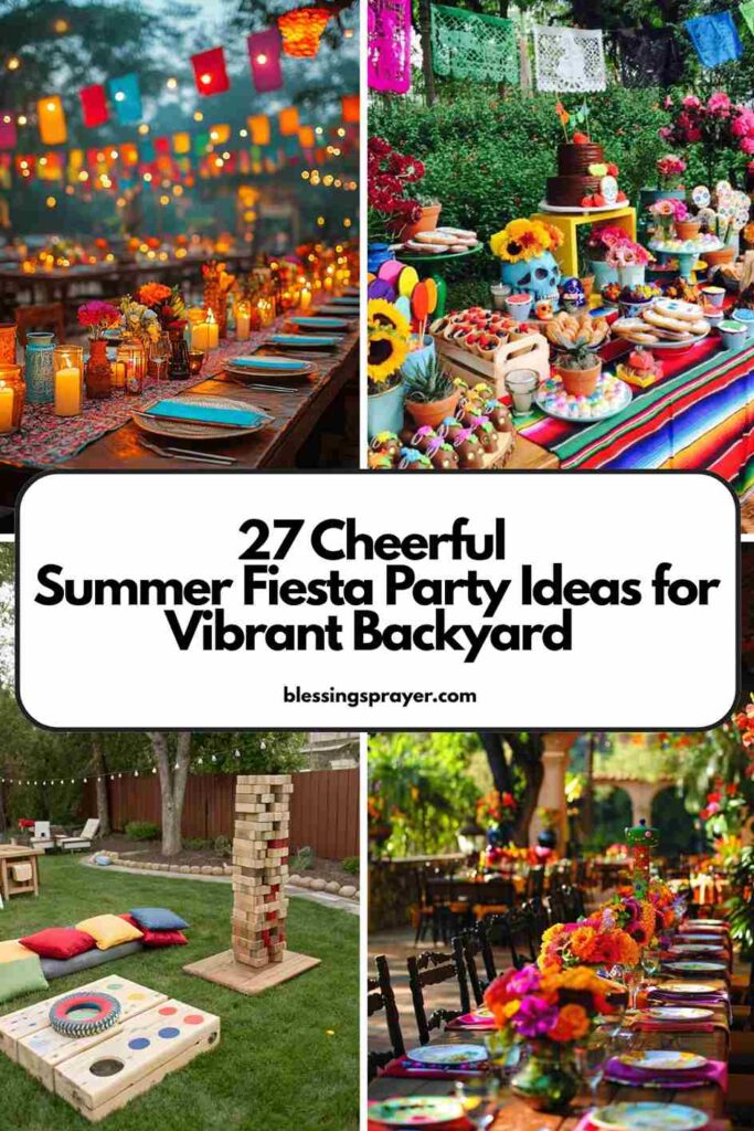 Summer Fiesta Party Ideas for Vibrant Backyard
