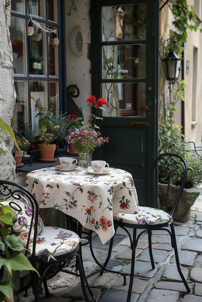 Summer Patio Bistro Corner