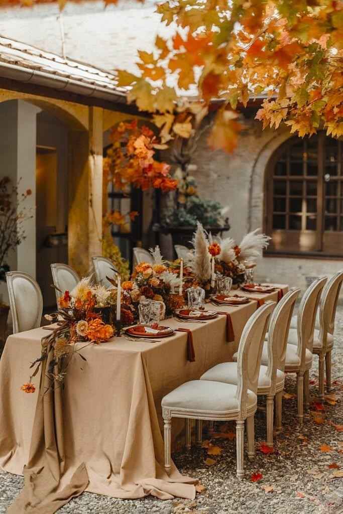 Terracotta and Autumn Tones Bridal Shower