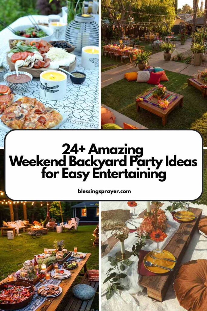 Weekend Backyard Party Ideas for Easy Entertaining