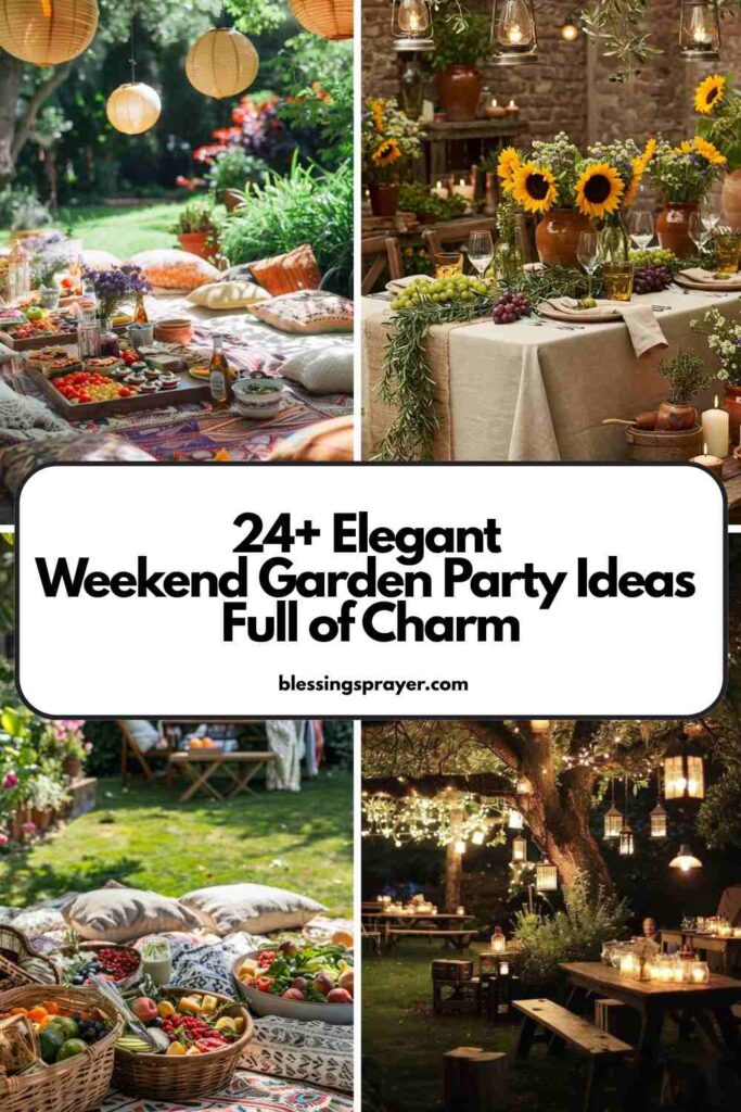 Weekend Garden Party Ideas Full of Charm