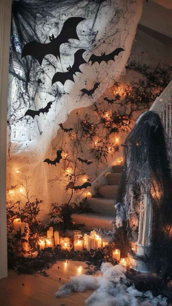 Haunted House-Inspired Entryway