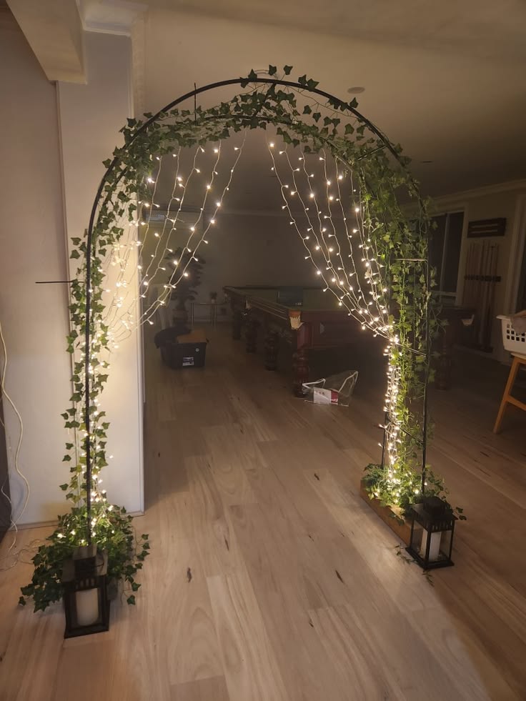 Archway of Light and Greenery