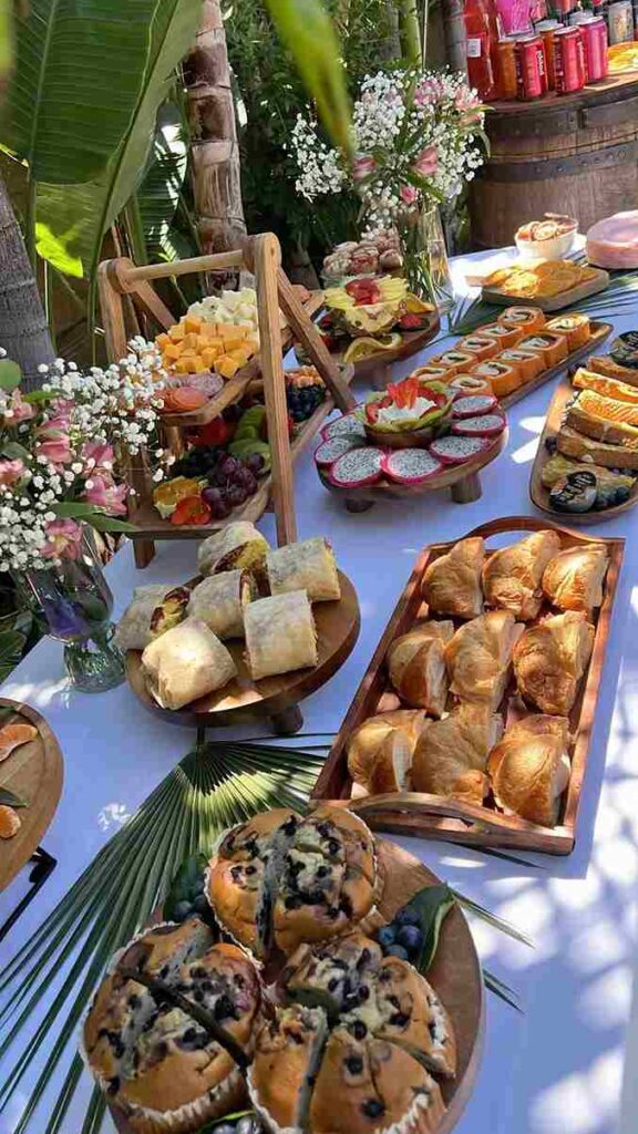 Backyard Garden Brunch Party