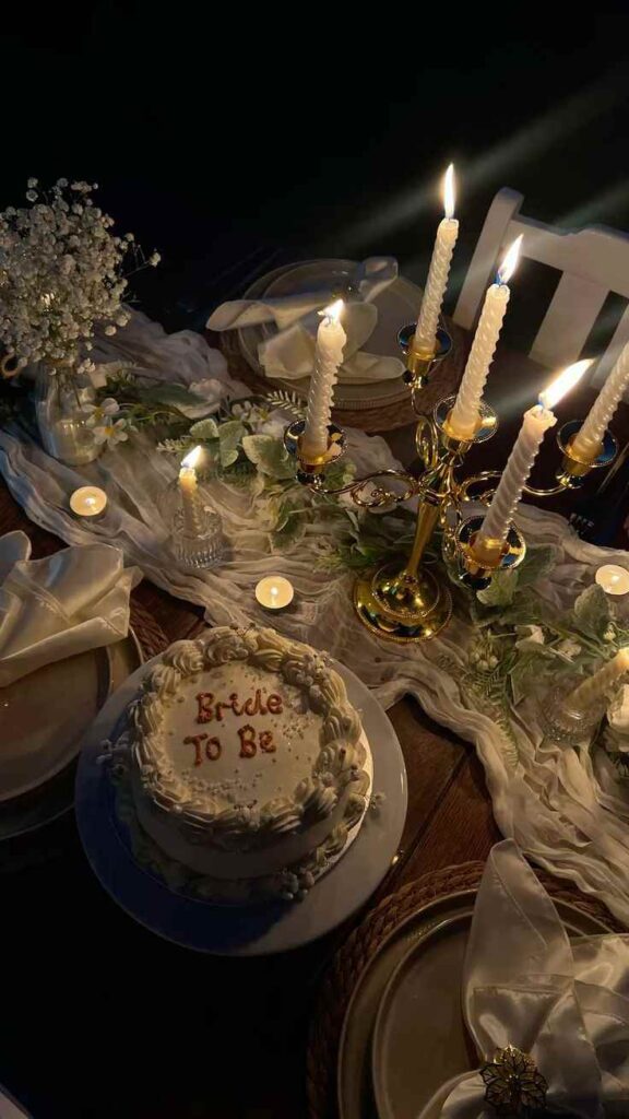 Cozy Candlelit Brunch Bridal Shower