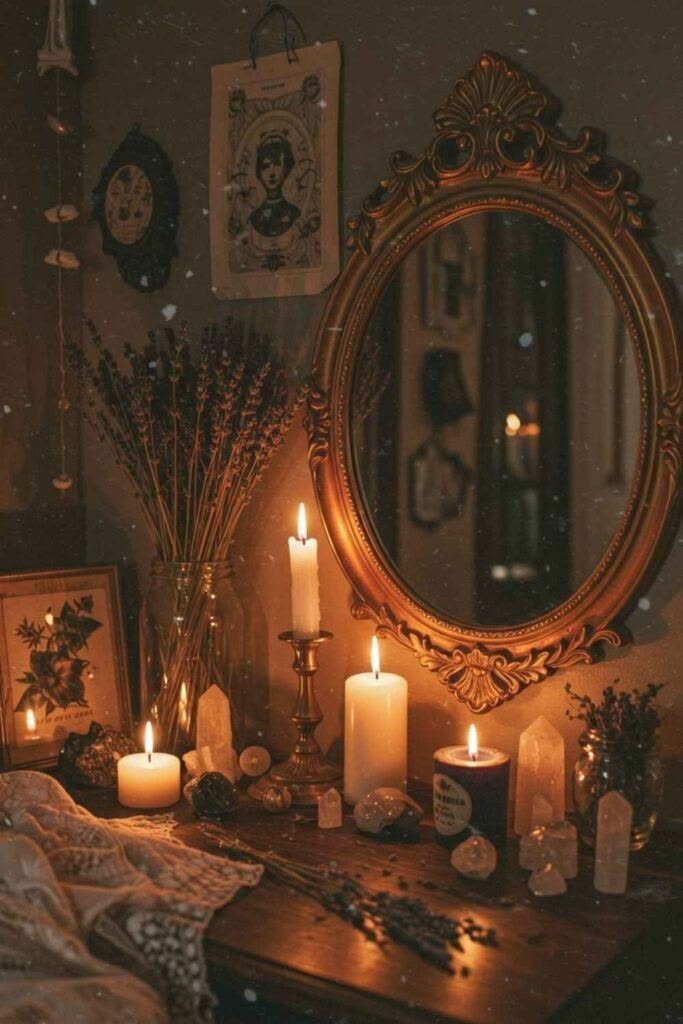 Create a Candlelit Gothic Corner