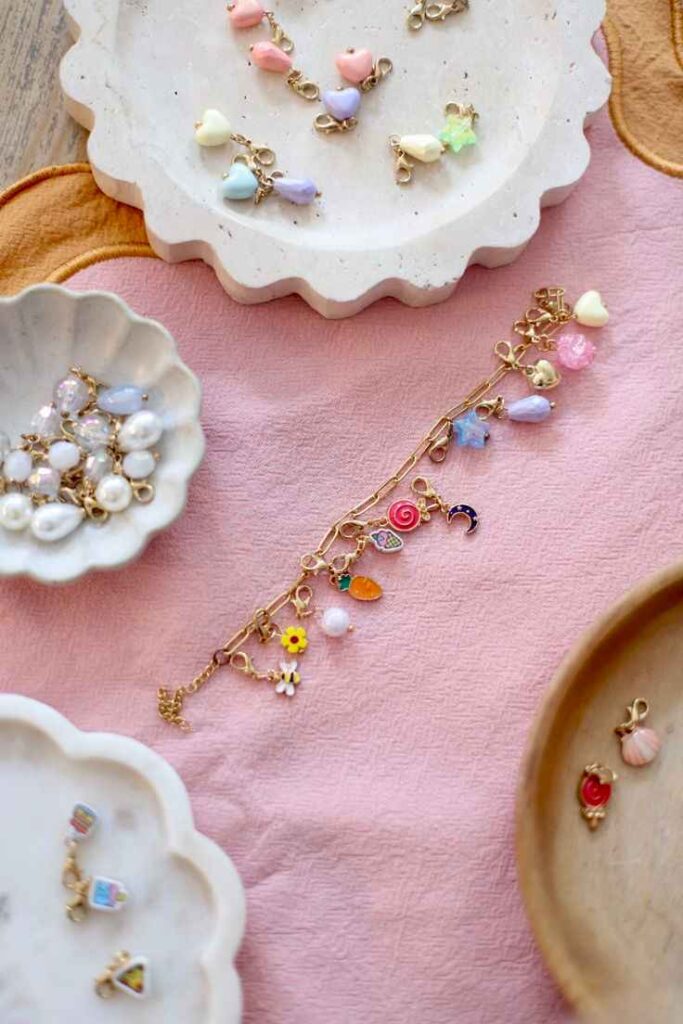 DIY Charm Bracelet or Jewelry-Making Party