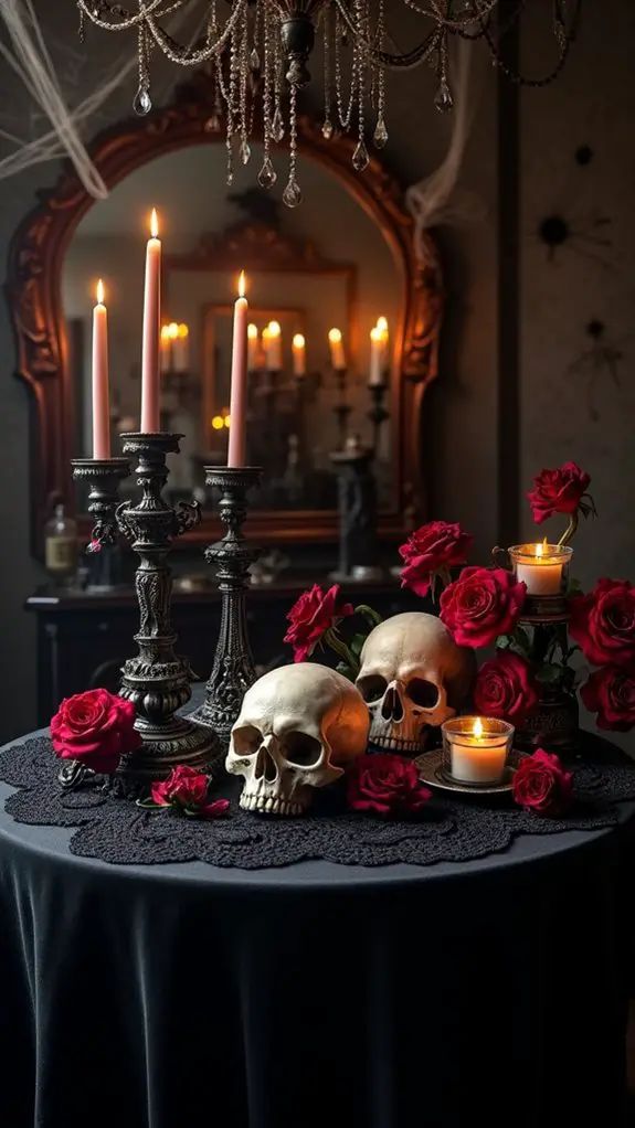 Design a Sinister Black and Red Halloween Theme