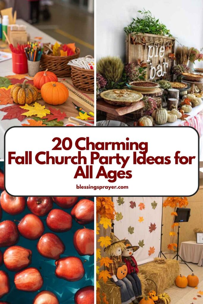 Fall Church Party Ideas for All Ages