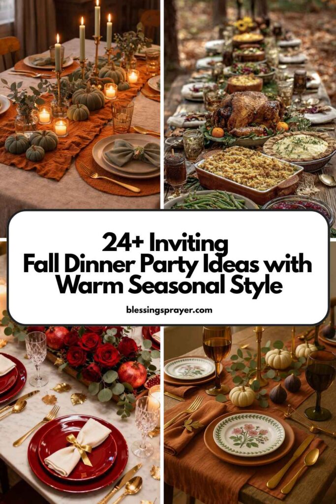 Fall Dinner Party Ideas with Warm Seasonal Style