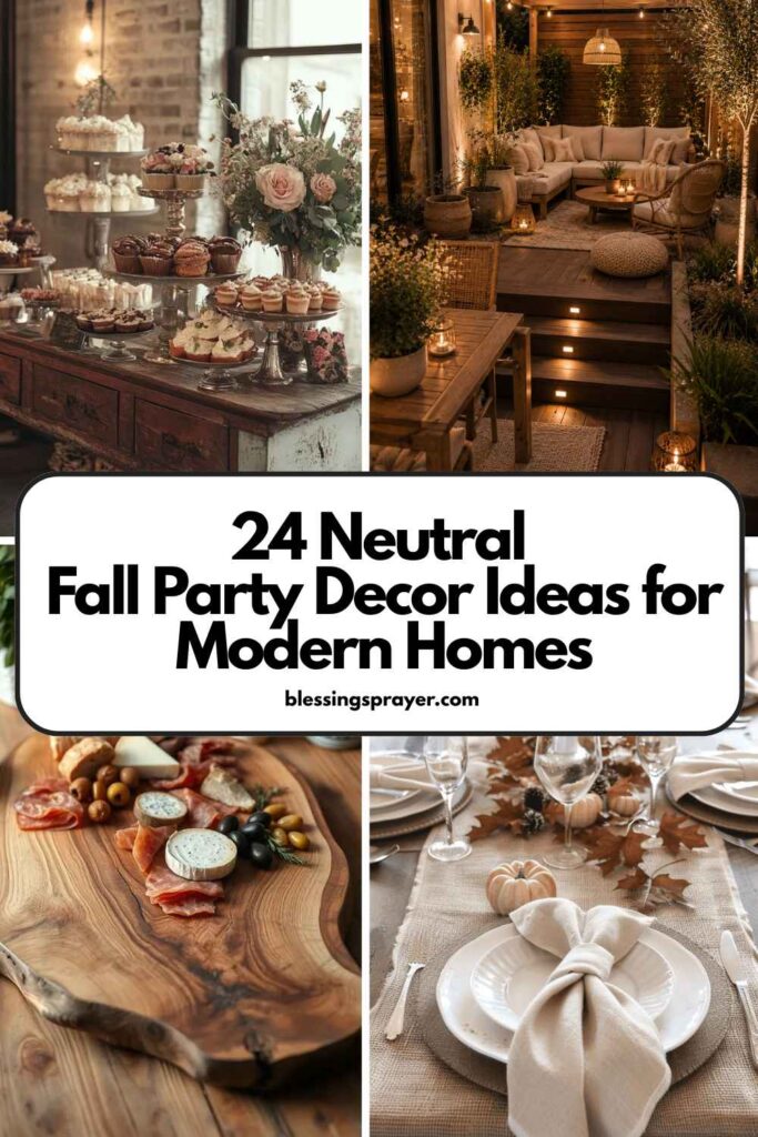 Fall Party Decor Ideas for Modern Homes