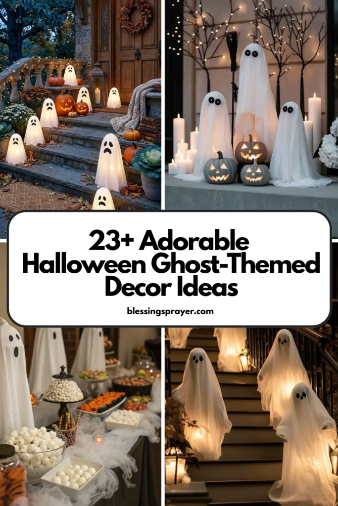 Halloween Ghost-Themed Decor Ideas