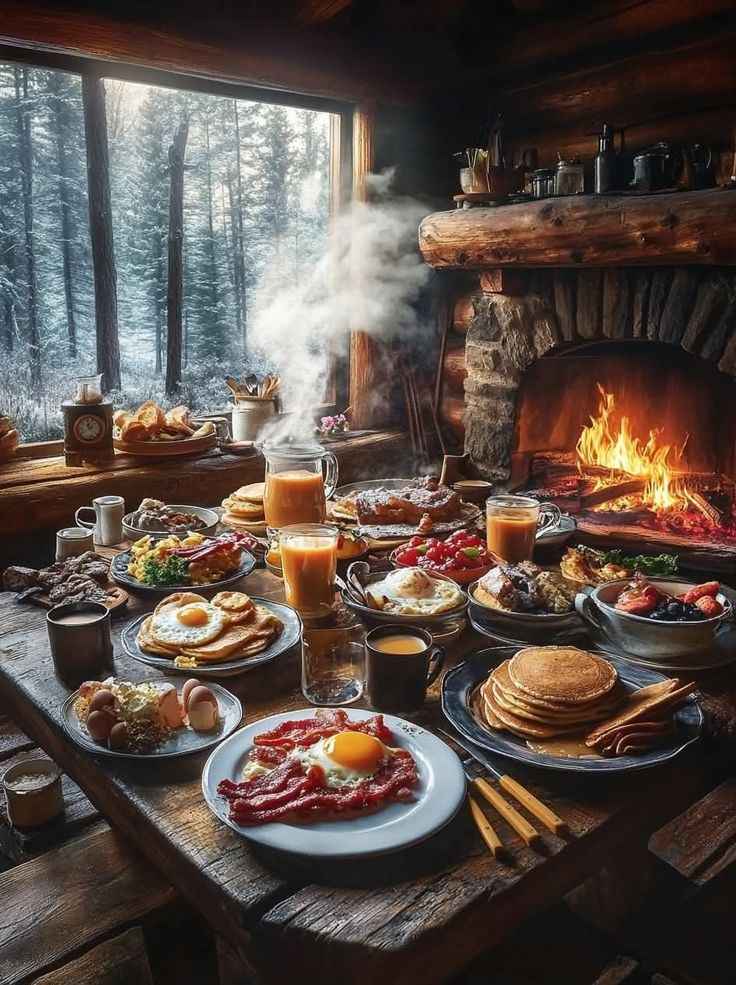 Fireside Comfort Food Dinner