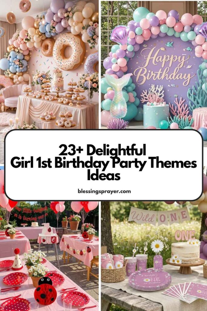 Girl 1st Birthday Party Themes Ideas