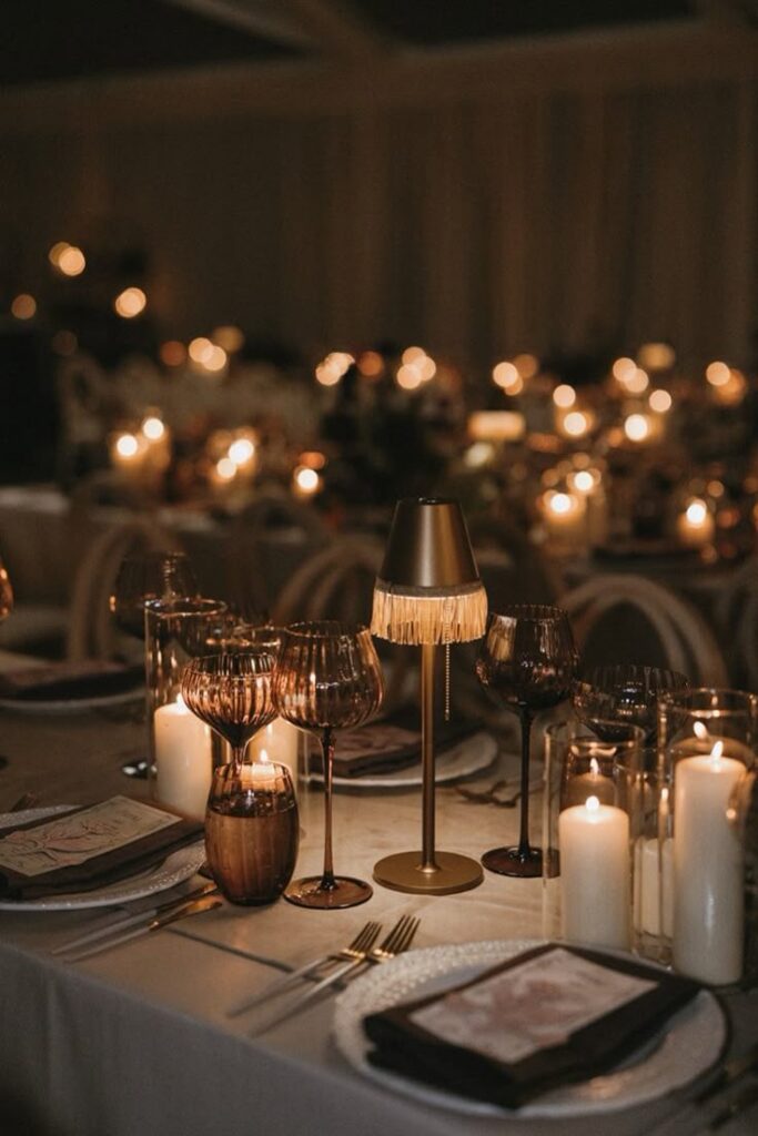 Gothic Candlelit Cocktail Lounge