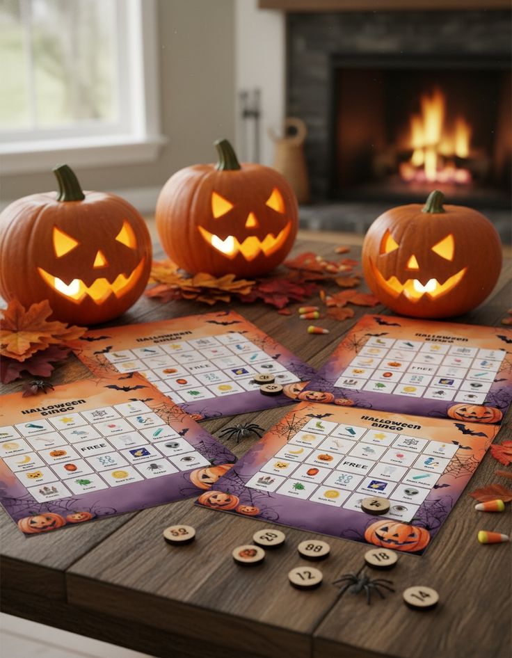 Halloween Bingo Game