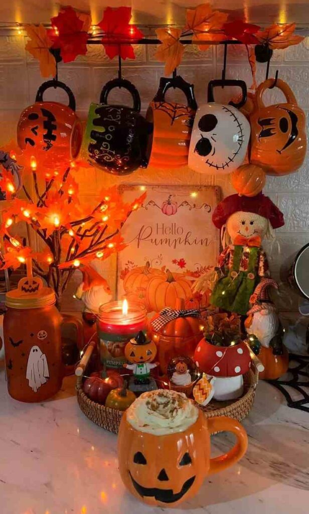 Halloween Hot Chocolate Corner