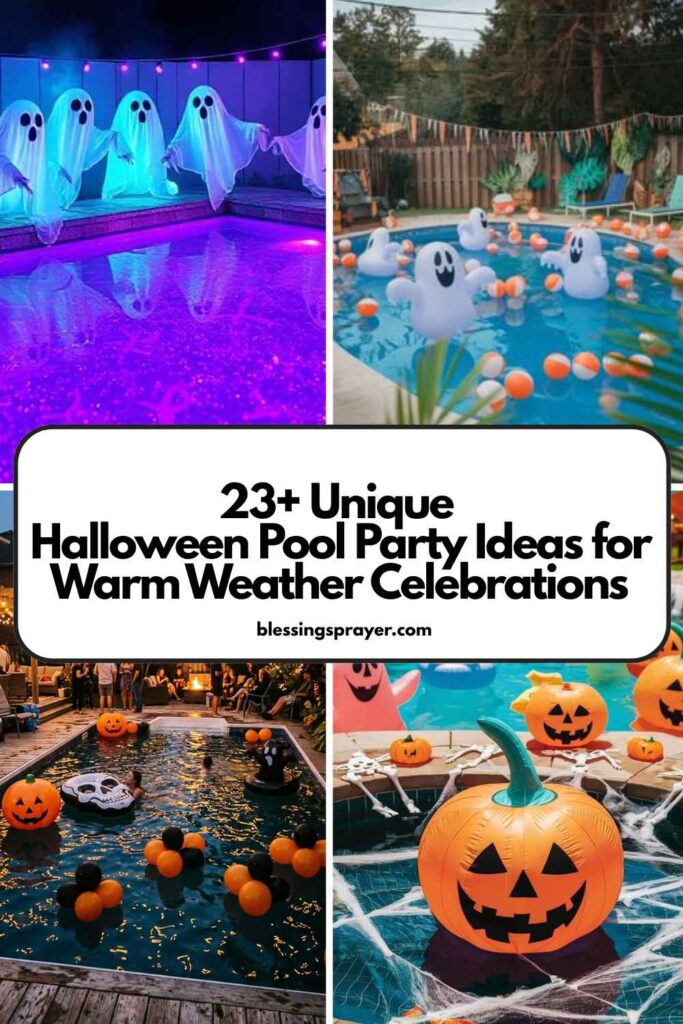 Halloween Pool Party Ideas for Warm Weather Celebrations