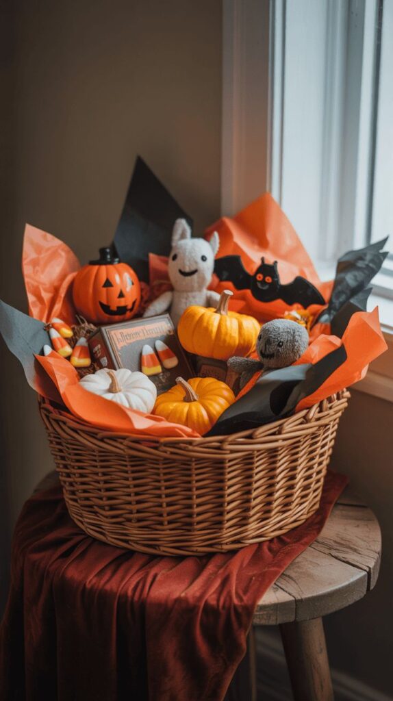 Halloween Welcome Basket for Guests
