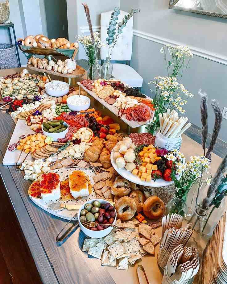 Harvest Grazing Table Baby Shower
