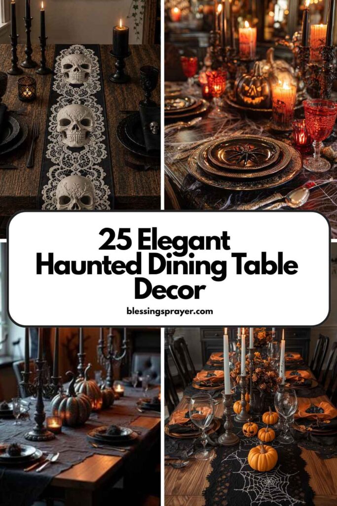 Haunted Dining Table Decor