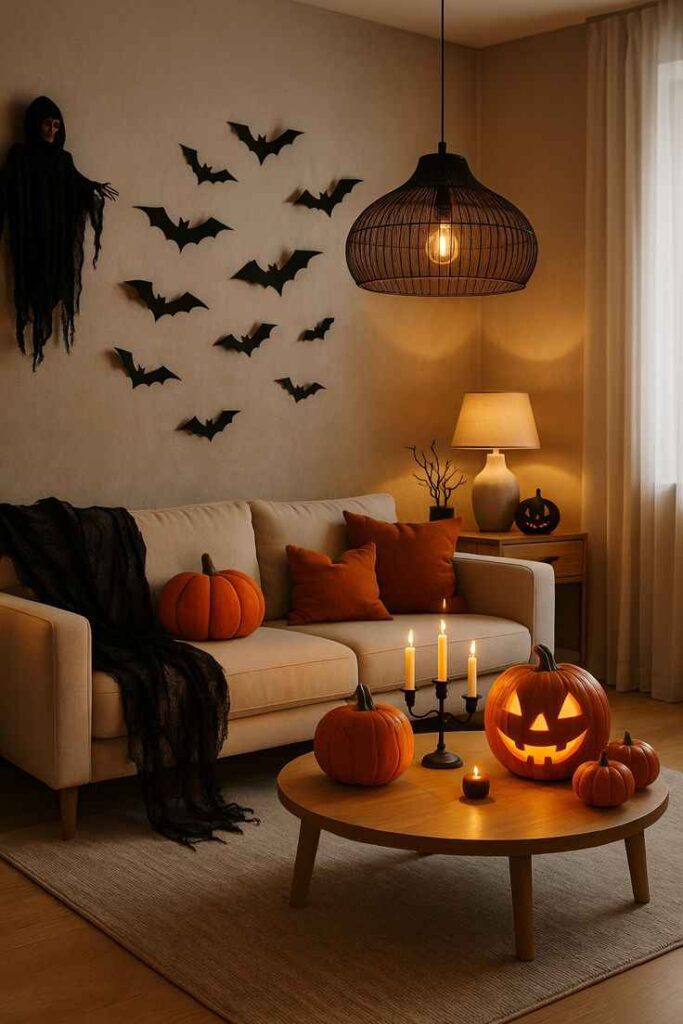 Haunted Living Room Makeover